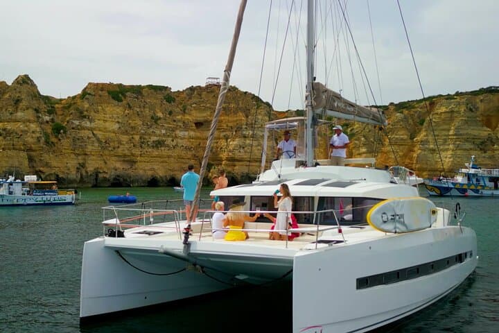 Private Catamaran Cruise from Lagos to Benagil — Algarve Coastal Charter photo 4