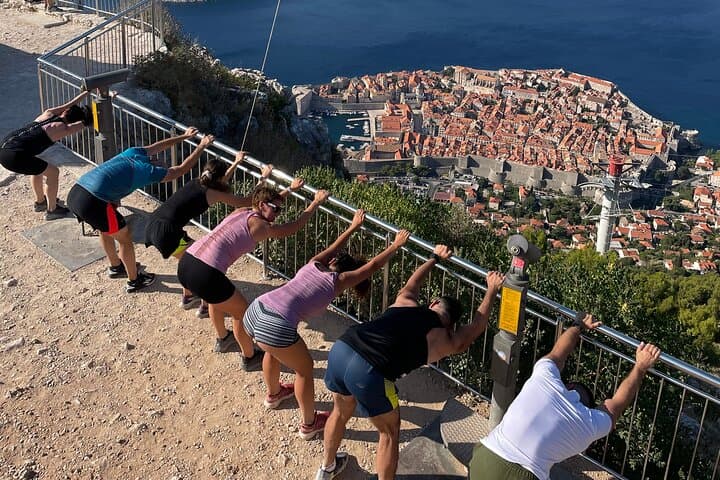 Mount Srd Workout: Outdoor Resistance Training Above Dubrovnik