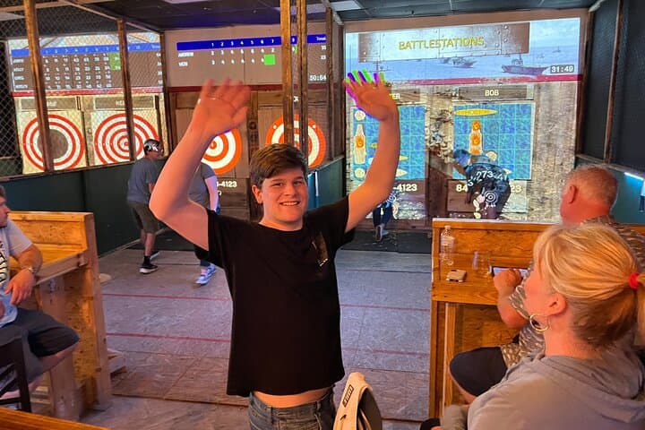 Axe Throwing in North Myrtle Beach: Target Skills, Coaching & Group Games photo 2