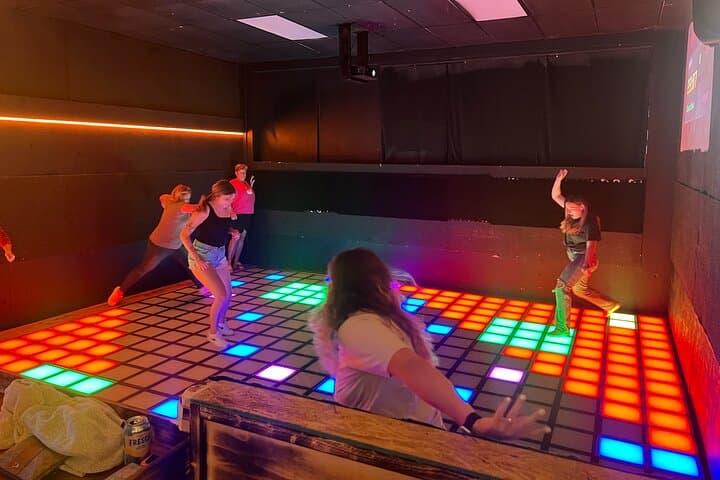 The Floor Is Lava Digital Game Floor — Interactive North Myrtle Beach Experience photo 2