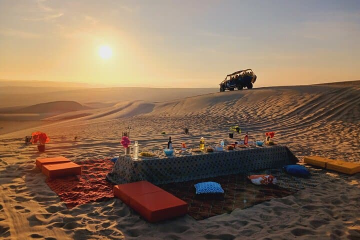 Paracas & Huacachina Full-Day: Ballestas Islands, Vineyard, Dunes & Sunset Picnic