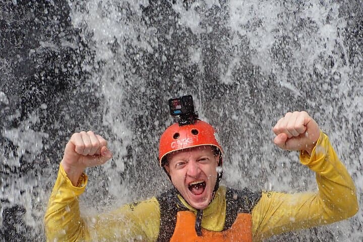 Crystal Canyon Canyoning: Abseils, Jumps and Pools at Crystal Cascades photo 6