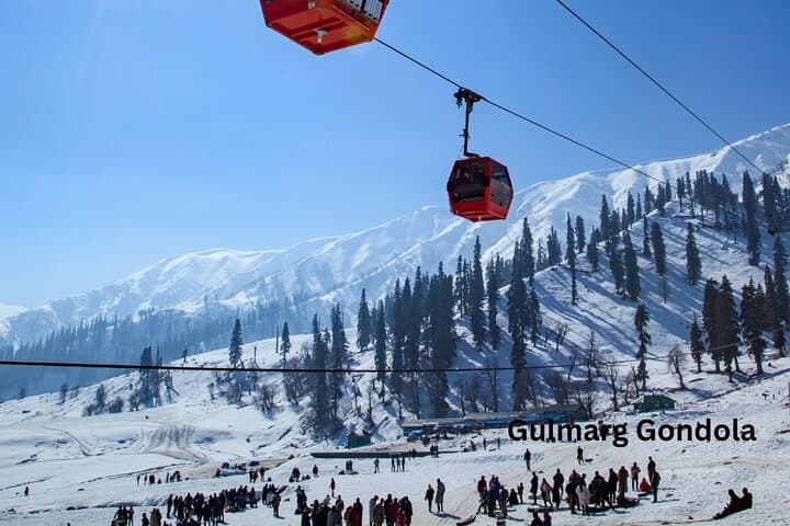 5-Day Kashmir Tour: Houseboat Shikara, Gulmarg Gondola & Pahalgam Valleys
