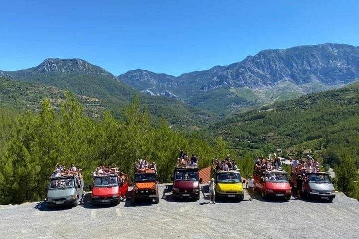 Köprülü Canyon 4‑in‑1: Rafting, Jeep, Buggy & Zipline Adventure from Antalya photo 4