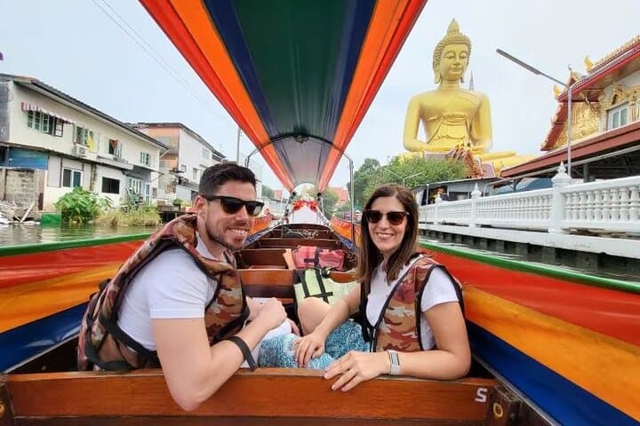Hidden Bangkok 2-Hour Longtail Boat Journey Through Thonburi Canals