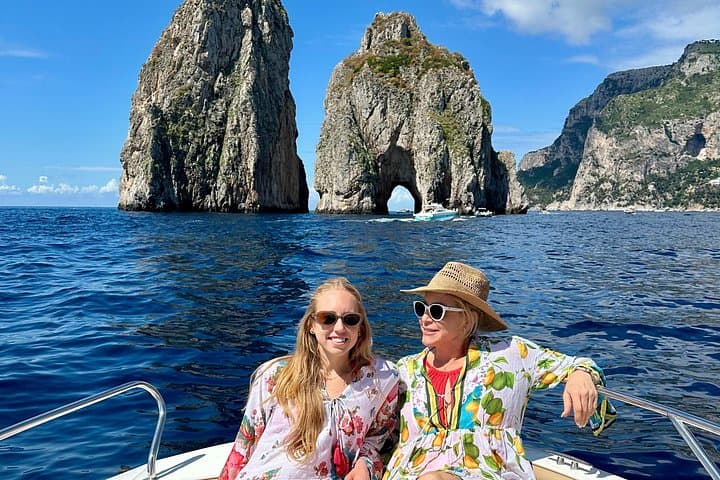 Private Capri Boat Tour to the Blue Grotto: Capri’s Coastline, Coves & Swim Stops photo 2