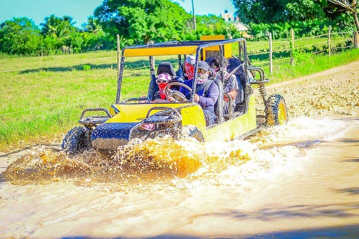 Punta Cana Buggy Adventure: Jungle Trails, Cenote Swim & Macao Beach Escape