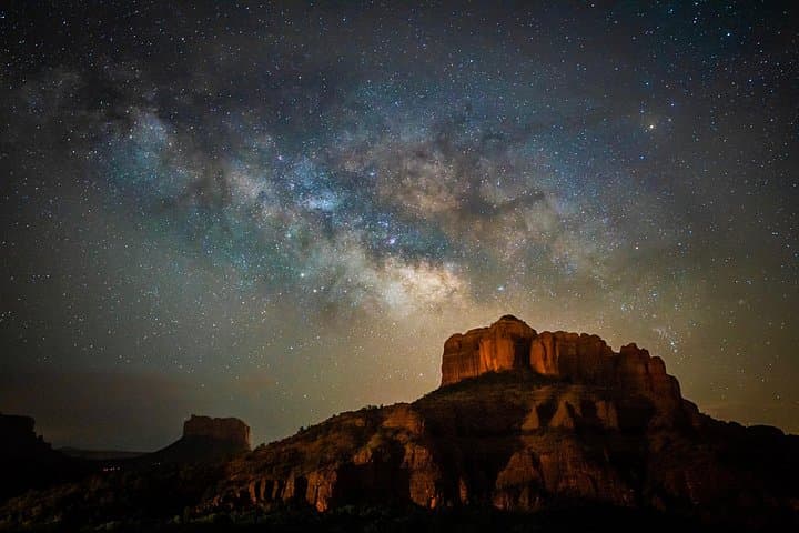 Sedona Night Hike and Stargazing: Moonlight Hikes, Scorpions & Dark Sky Views