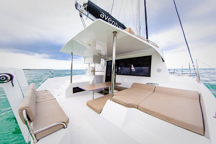 Private 34' Aventura Catamaran in Tulum: Snorkel, Paddle & Open Bar photo 5