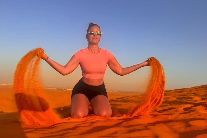 Dubai Desert Safari: Evening Dune Bashing, Camel Ride & BBQ in Lehbab photo 5