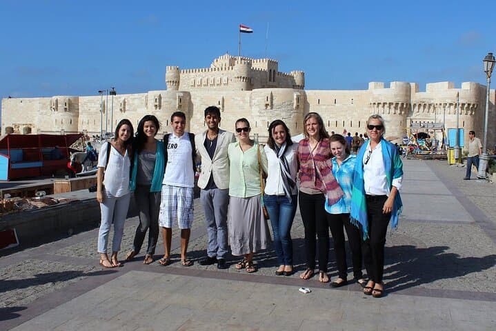 Full-Day Alexandria Tour from Cairo: Library, Catacombs & Qaitbay Citadel
