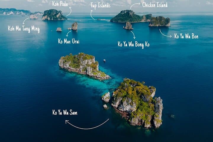Four-Island Boat Tour from Ao Nang or Krabi photo 3