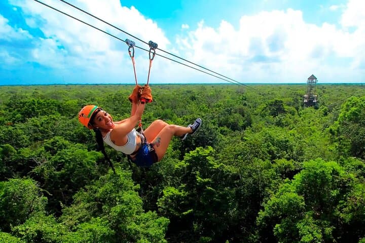 Half-Day Tulum Adventure: Cenote Swim, Zipline & ATV Combo photo 3