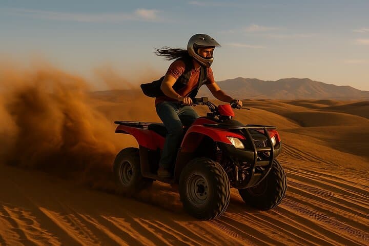 Agafay Desert Sunset: Camels, Quads & Starlit Moroccan Dinner photo 2