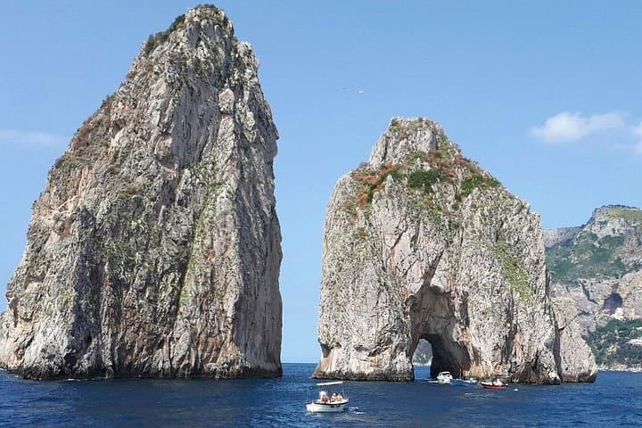 Capri Private Boat Tour from Sorrento — Faraglioni, Blue Grotto & Snorkeling photo 3