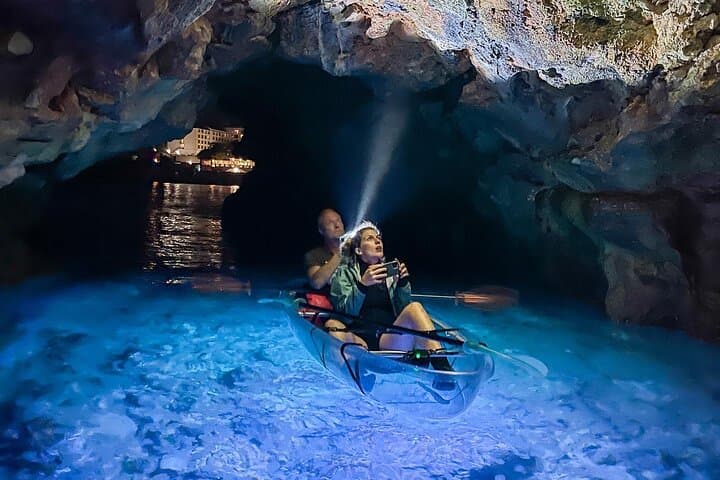 Clear Kayak Glow Night Tour in Pula — Transparent Kayaks & LED Underwater Views photo 3