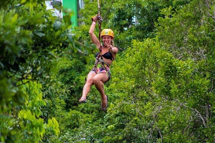 Tulum Combo Adventure: ATV, Ziplines, Rappel and Cenote with Lunch photo 3