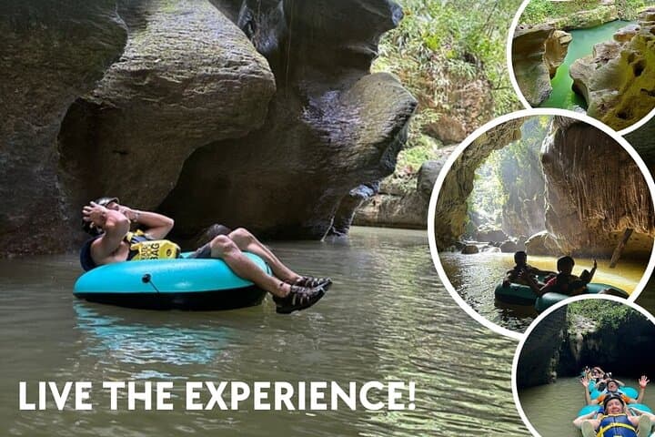 Charco Azul Rainforest Cave Tubing Adventure in Vega Baja