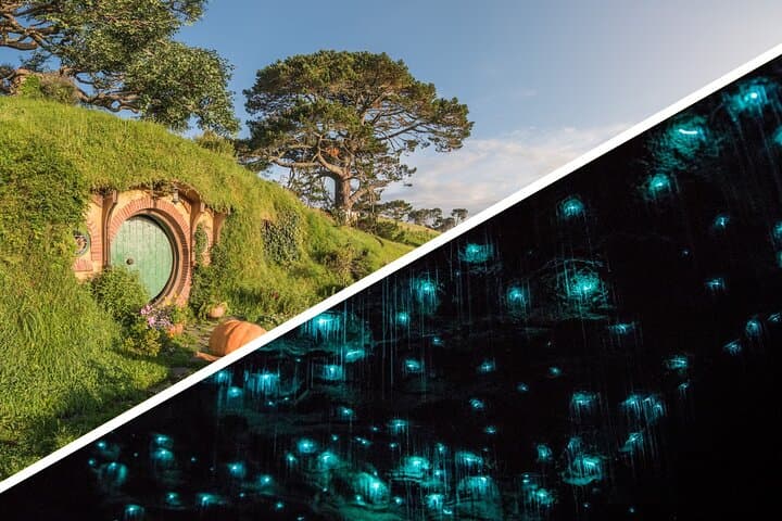 Auckland to Rotorua: Hobbiton & Waitomo Glowworm Small-Group Day Tour