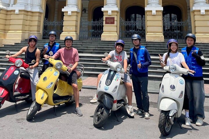 Hanoi Vespa Tour: Old Quarter, Train Street & Egg Coffee Experience photo 4