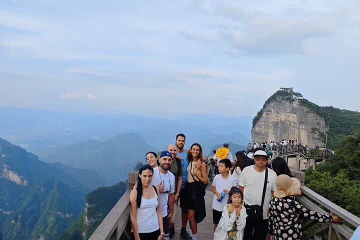 Glass Walkway at Tianmen Mountain: Cable Car, Heaven's Gate & Skywalk Experience photo 2