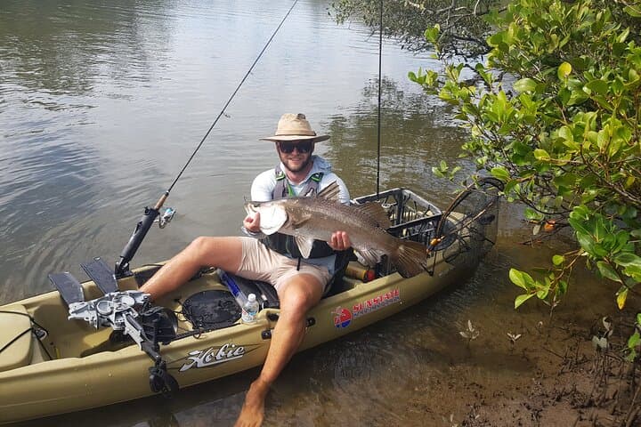 Guided Kayak Fishing in Brisbane's Moreton Bay