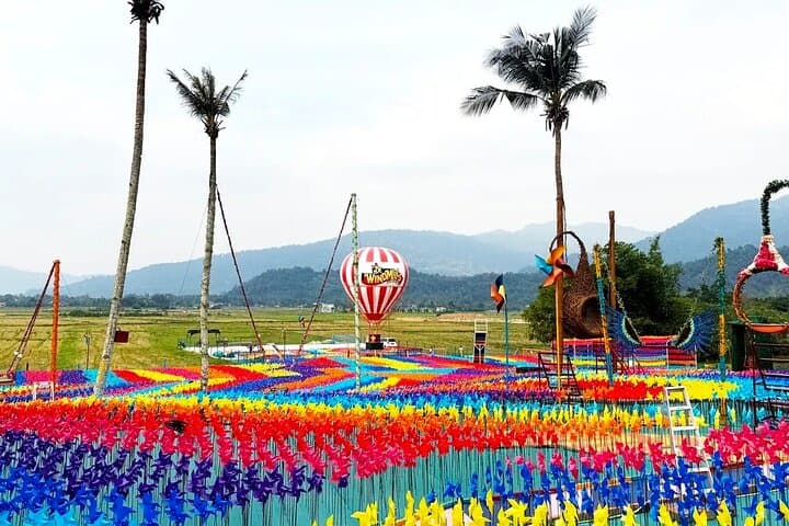 Langkawi De' Windmills Selfie Park — Windmills, Paddy Fields & the Langkawi Swing