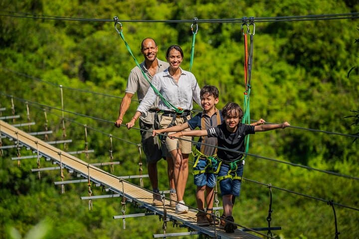 Vallé Advenature Park: Quad, Zipline & Nepalese Bridge Adventure in Mauritius photo 4