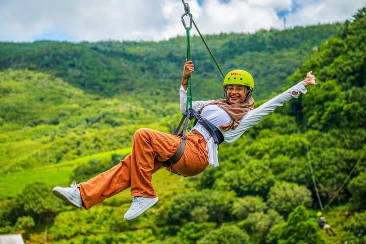 The Plunge Zipline Mauritius: 500m Over Waterfalls & South Coast Views photo 2