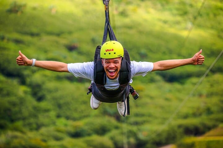 Mauritius Signature 1.5km Zipline at Vallé Adventure Park — Longest in the Indian Ocean
