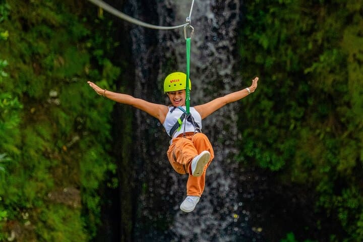 Vallé Waterfall Zipline — Zip Over Chamouzé Falls in Mauritius photo 2