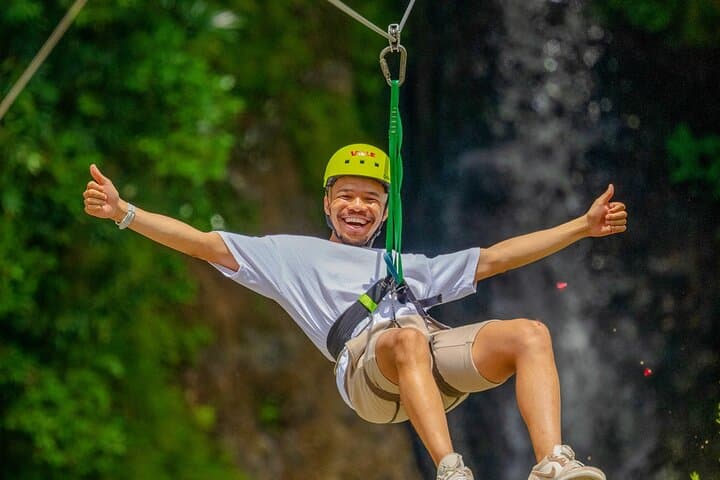 Vallee Adventure Mauritius: 1.5 km Signature Zipline, Quad Ride & Nepalese Bridge