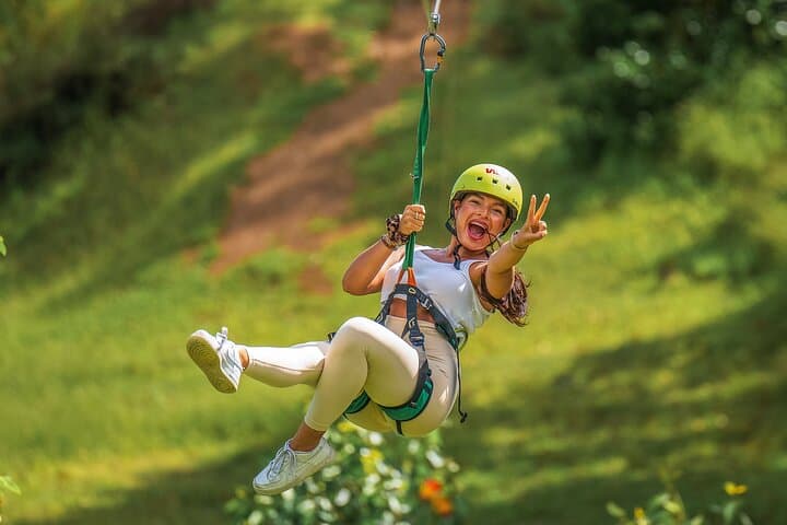 Vallée Adventure Park Platinum Package: Full-Day Ziplines, Quad Biking & Mountain Luge in Mauritius photo 4