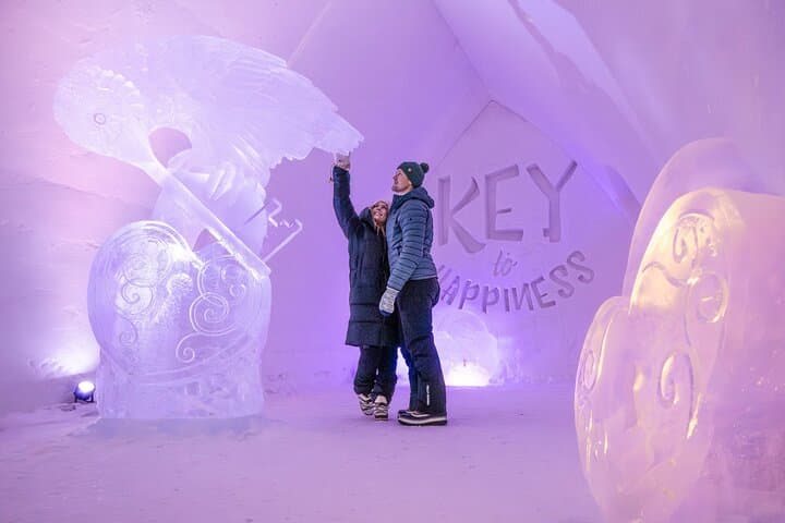 Inside Arctic SnowHotel: Guided Tour, Ice Bar & Snow Sculptures in Rovaniemi photo 2