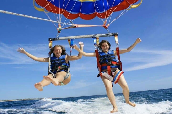 Sky-High Parasailing Over Hurghada's Red Sea photo 2