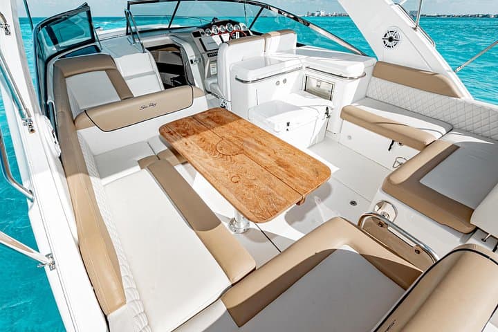 Cancun Private Yacht Cruise on a 37ft Luxury Yacht | Mayarita Charter Guide photo 3
