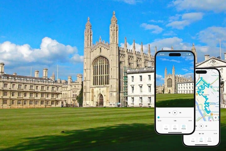 Bridges and Brilliance: Cambridge Self-Guided Walking Tour with App