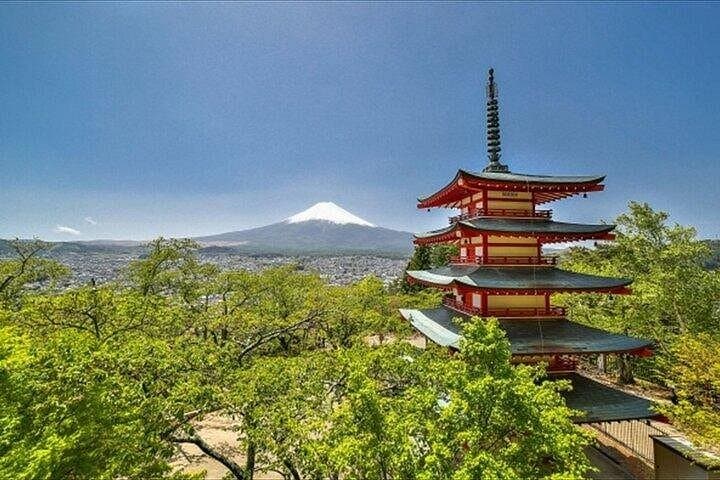 Chureito Pagoda & Lake Kawaguchi: Mount Fuji Panorama Guided Van Tour