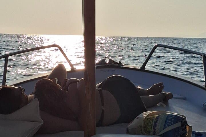 Sunset on a Classic Gozzo in Capri: Prosecco, Faraglioni & Punta Carena Views photo 6