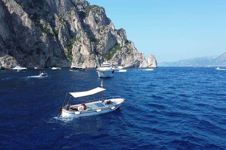 Capri Full-Day Private Boat: Dolce Vita, Coves & Blue Grotto Experience
