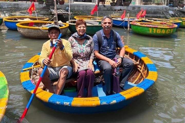 Hoi An Coconut Jungle Adventure: Basket Boat Ride, Market Tour & Cooking Class photo 2