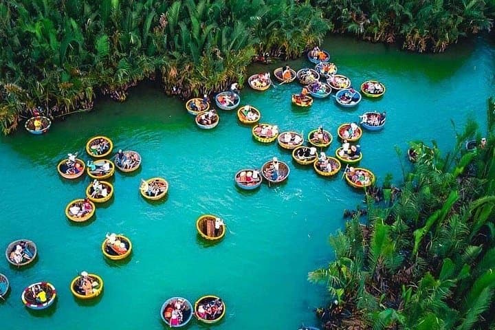 Hoi An Coconut Jungle Adventure: Basket Boat Ride, Market Tour & Cooking Class photo 1