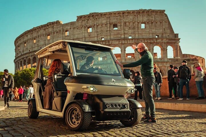 Rome by Golf Cart: 3-Hour Private City Tour with Rooftop Reservation photo 3