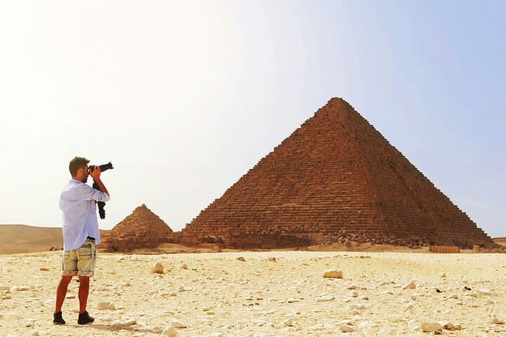 Private Giza Pyramids Tour with Bedouin Village Experience — Guided Day Trip from Cairo