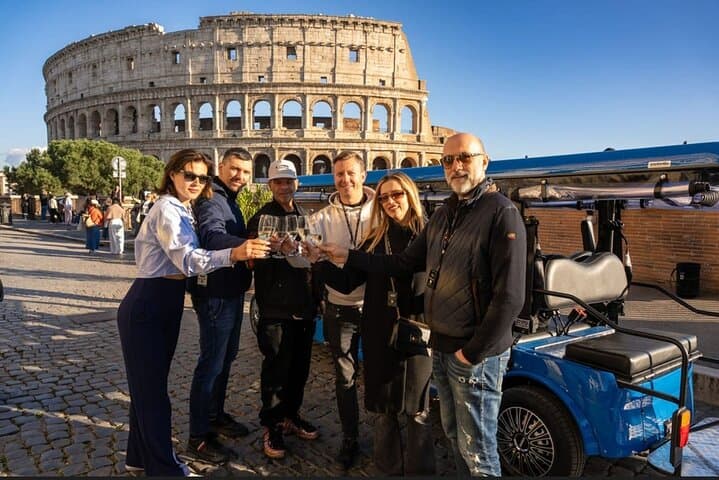 Rome Golf Cart Tour: 3-Hour History, Art & Hidden Gems