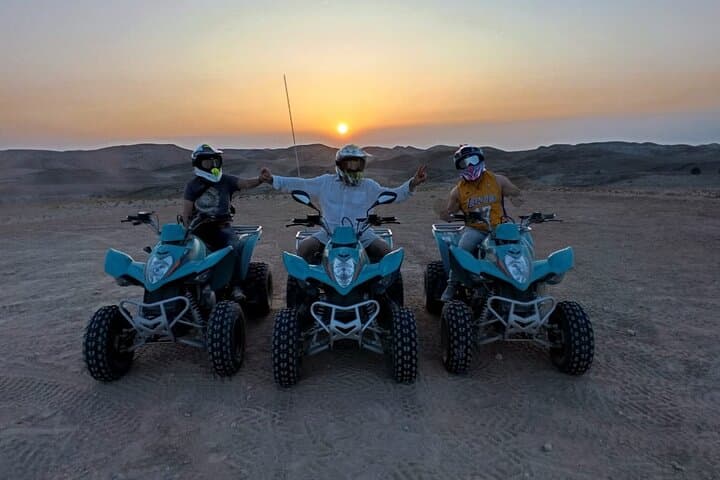 Sunset Quad Biking in Agafay Desert from Marrakech photo 2