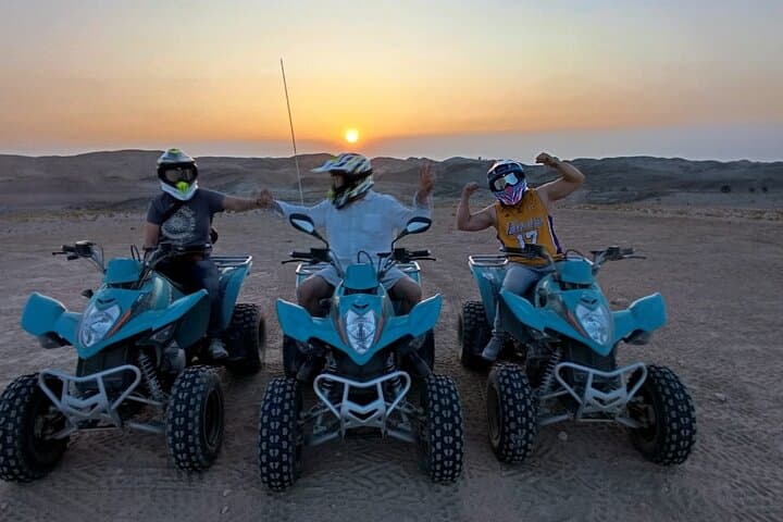 Sunset Quad Biking in Agafay Desert from Marrakech photo 3