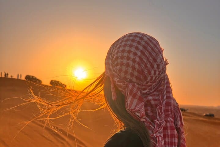 Luxury Desert Safari Dubai: Dune Bashing, Camel Rides & Live Shows