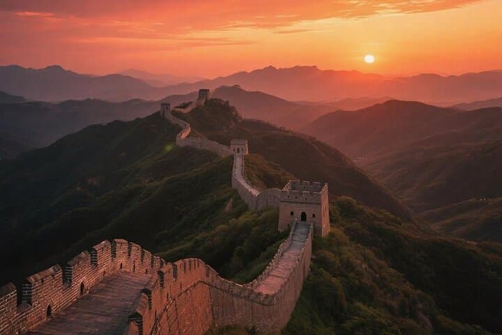 Private Transfer and Visit: Daxing Airport to Mutianyu Great Wall photo 2