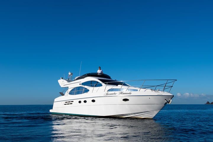 Private Yacht Charter to Porto Santo from Funchal — Azimut 46 Full-Day Experience
